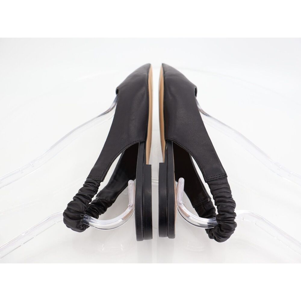 Sam Edelman Black Pointed Toe Slingback Flats - Picture 6 of 10